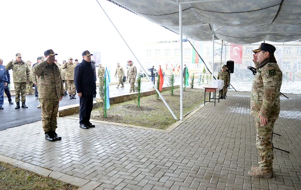 "Qardaş yumruğu" təliminin şəxsi heyəti təltif olunub - FOTO/VİDEO