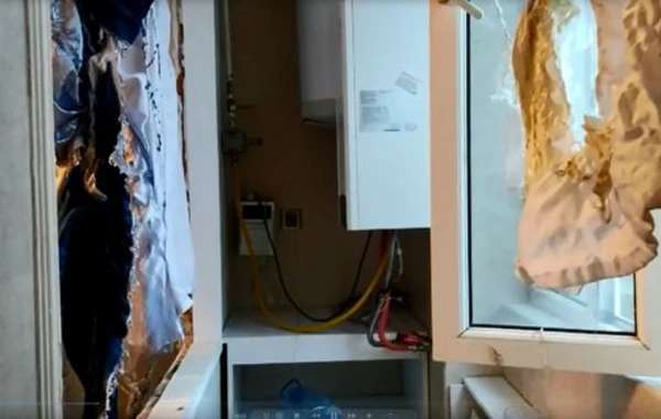 В Масазыре в жилом доме произошел взрыв: есть пострадавший - ВИДЕО