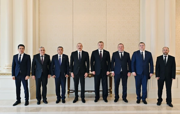 İlham Əliyev Həştərxan vilayətinin qubernatorunu qəbul edib - YENİLƏNİB - FOTO