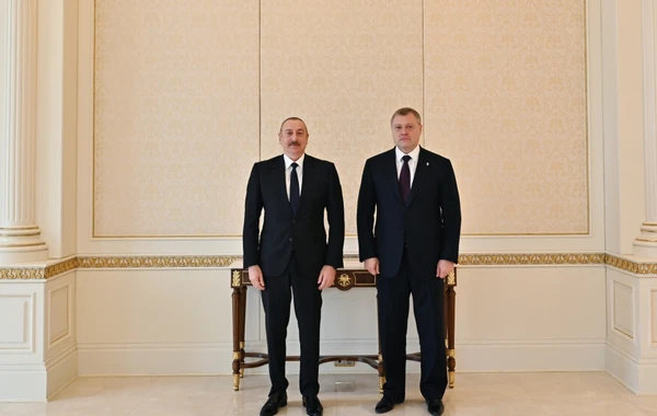 Президент Ильхам Алиев принял губернатора Астраханской области - ФОТО