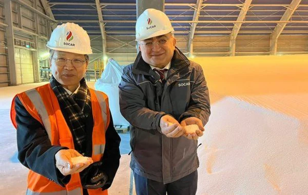 Cənubi Koreya səfiri SOCAR Karbamid Zavodunda olub - FOTO