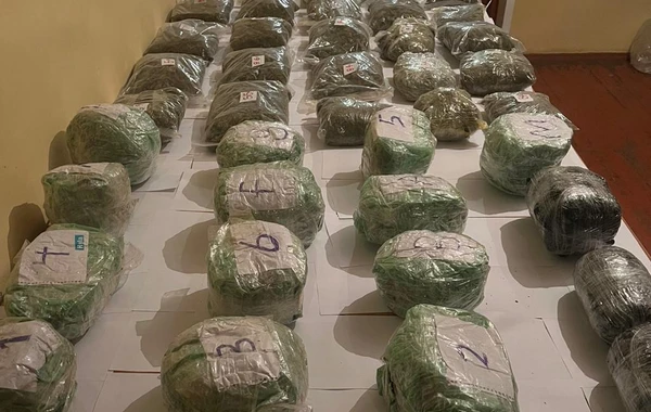 İrandan Azərbaycana 40 kq narkotik keçirilməsinin qarşısı alınıb - FOTO