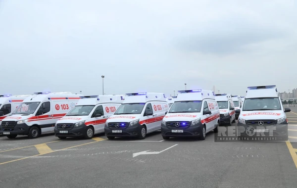 Обнародована сумма, потраченная Азербайджаном на приобретение новых автомобилей скорой помощи - ФОТО