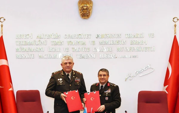Завершилось заседание азербайджано-турецкого военного диалога высокого уровня - ФОТО