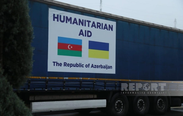 Azərbaycan Ukraynaya növbəti humanitar yardımı göndərib - FOTO