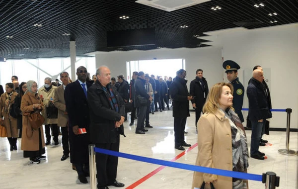 Начался визит в Зангилан аккредитованных в Азербайджане дипломатов и военных атташе - ФОТО