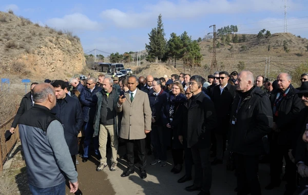 Azərbaycanda akkreditə olunan diplomatlar və hərbi attaşelər Zəngilan və Qubadlıya səfər ediblər - FOTO