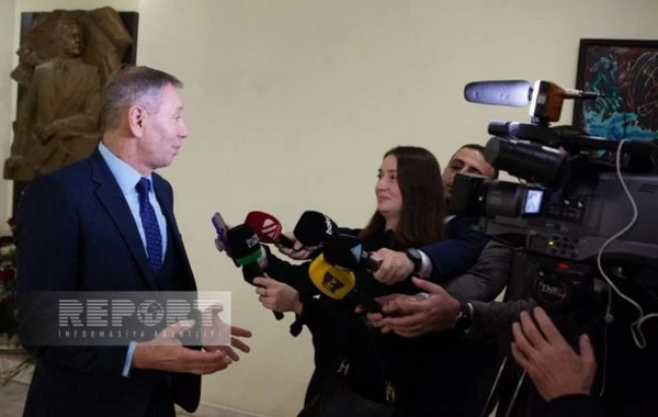 Moskvada Heydər Əliyevin xatirəsi anılıb - FOTO