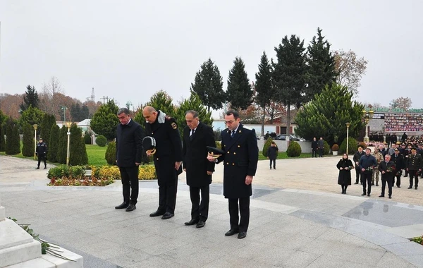 Gəncə, Naftalan, Daşkəsən, Goranboy, Samux və Ağstafada Heydər Əliyevin xatirəsi anılıb - FOTO
