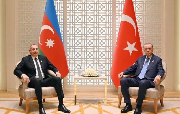 İlham Əliyev Rəcəb Tayyib Ərdoğanla görüşüb - FOTO - YENİLƏNİB
