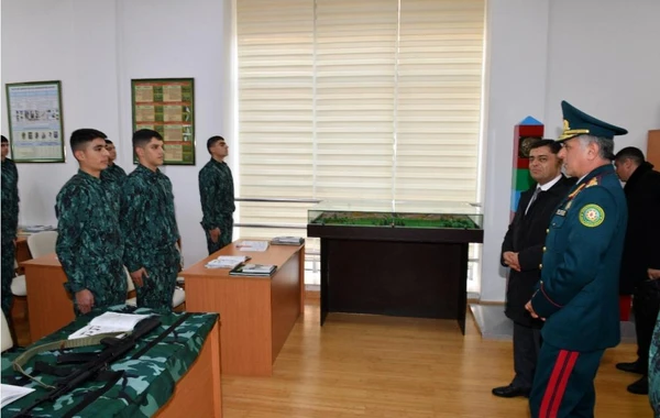 Elçin Quliyev Özbəkistan DTX-nin sədrinin müavini ilə görüşüb - FOTO