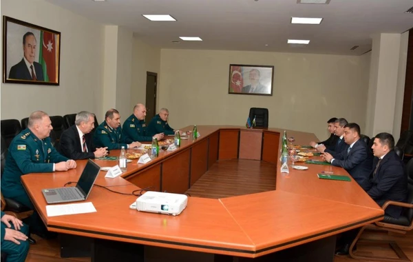 Elçin Quliyev Özbəkistan DTX-nin sədrinin müavini ilə görüşüb - FOTO
