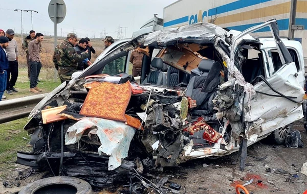 Quba yolunda ağır qəza törədən TIR sürücüsü saxlanıldı - RƏSMİ