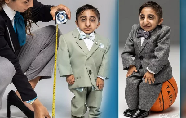 Dünyanın ən balaca boylu kişisi azərbaycanlıdır - FOTO