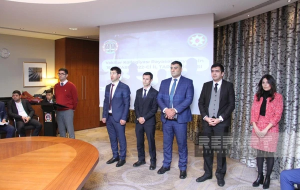 Vəkillər Kollegiyası Rəyasət Heyətinin yeni tərkibdə ilk iclası keçirilib - FOTO