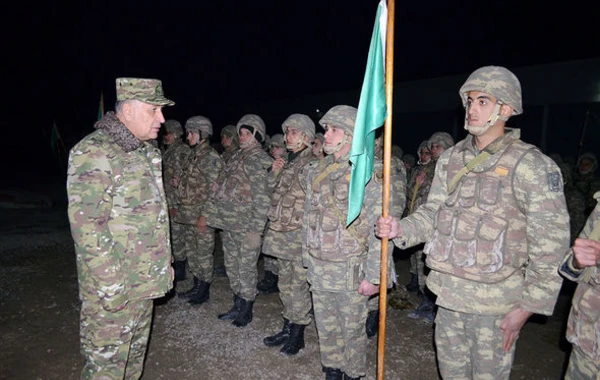 Начальник Генштаба проверил боеготовность ряда воинских частей - ФОТО
