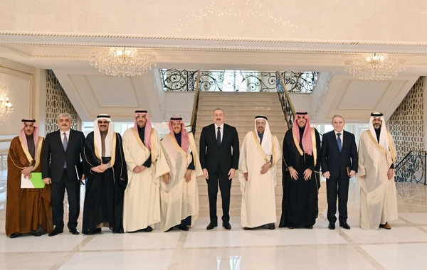 Prezident İlham Əliyev Səudiyyə Krallığının investisiya nazirini qəbul edib - FOTO
