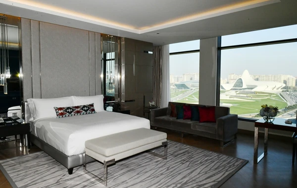 Ильхам Алиев и Мехрибан Алиева приняли участие в открытии отеля The Ritz-Carlton Baku - ОБНОВЛЕНО + ФОТО