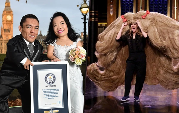 Ginnesin Rekordlar Kitabına düşən ən maraqlı rekordlar - FOTOLAR