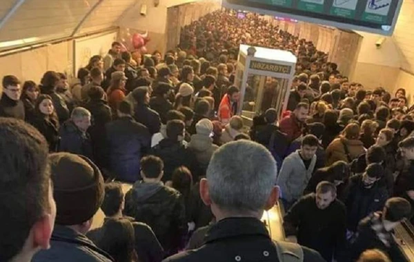 “28 May” metrosundakı görüntülərlə bağlı RƏSMİ AÇIQLAMA - FOTO/VİDEO