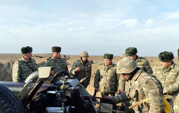 Azərbaycan Ordusunda toplanış keçirilir - FOTO
