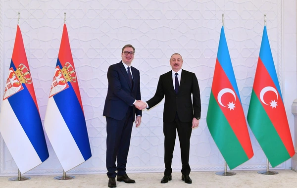 Azərbaycan və Serbiya Prezidentlərinin təkbətək görüşü olub - FOTO