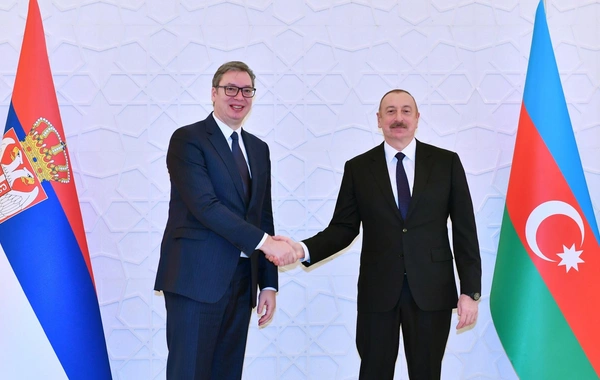 Azərbaycan və Serbiya Prezidentlərinin təkbətək görüşü olub - FOTO