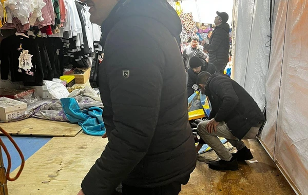 “8-ci kilometr” bazarında pozuntular aşkarlandı - FOTO/VİDEO