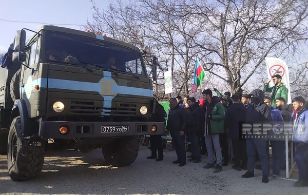 11 автомобилей РМК беспрепятственно проехали в обоих направлениях дороги Ханкенди-Лачын - ОБНОВЛЕНО + ПРЯМОЙ ЭФИР