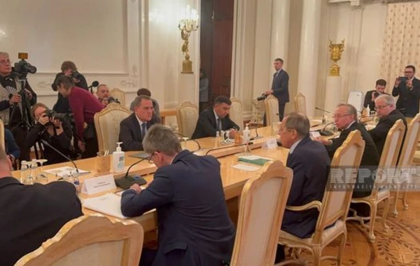 Ceyhun Bayramov və Sergey Lavrov birgə mətbuat konfransı keçirirlər - FOTO - YENİLƏNİB - VİDEO