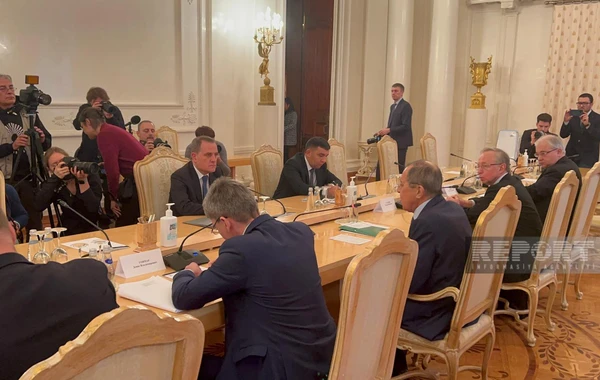 Джейхун Байрамов и Сергей Лавров провели совместную пресс-конференцию - ОБНОВЛЕНО + ВИДЕО