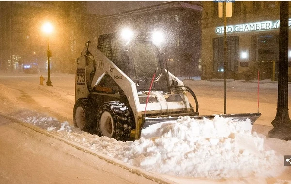 ABŞ-dakı çovğunda 10 nəfər öldü, evlər elektriksiz qaldı - FOTO