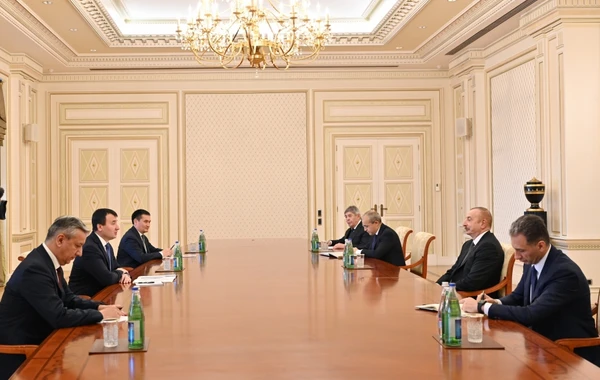 Prezident İlham Əliyev Özbəkistanın Baş nazirinin müavinini qəbul edib - YENİLƏNİB - FOTO