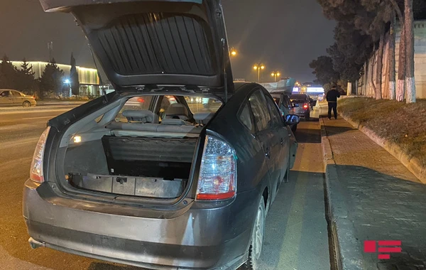 Bakıda "Prius"lar toqquşub, xəsarət alan var - FOTO