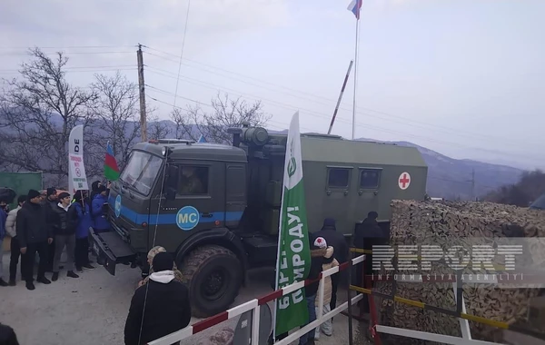 На лачынской дороге созданы условия для движения автомобилей РМК и МККК - ОБНОВЛЕНО + ВИДЕО