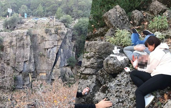 Rusiyalı turist faciəvi şəkildə öldü - FOTO
