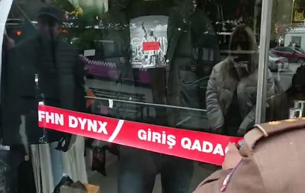Bakıda kişi geyimləri mağazasının fəaliyyəti dayandırıldı - FOTO