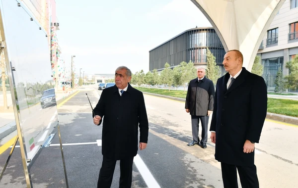 Prezident Bakı Ağ Şəhərdə görülən işlərlə tanış olub - FOTO - YENİLƏNİB