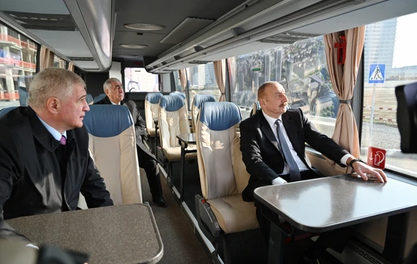 Prezident Bakı Ağ Şəhərdə görülən işlərlə tanış olub - FOTO - YENİLƏNİB