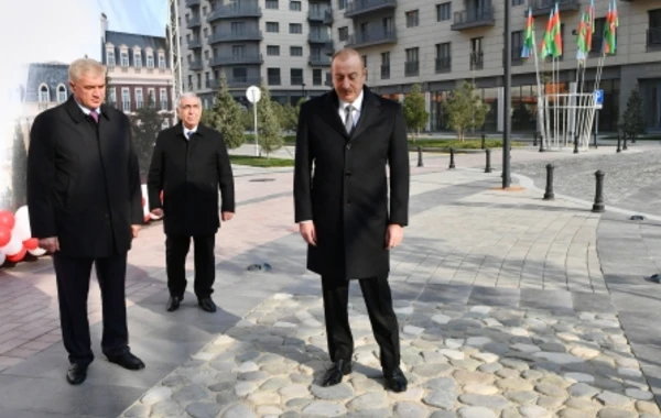 Prezident Bakı Ağ Şəhərdə görülən işlərlə tanış olub - FOTO - YENİLƏNİB