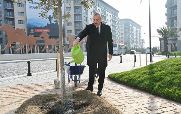 Prezident Bakı Ağ Şəhərdə görülən işlərlə tanış olub - FOTO - YENİLƏNİB