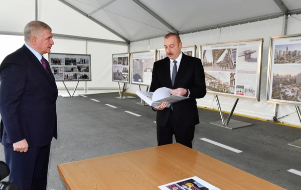 Prezident Bakı Ağ Şəhərdə görülən işlərlə tanış olub - FOTO - YENİLƏNİB