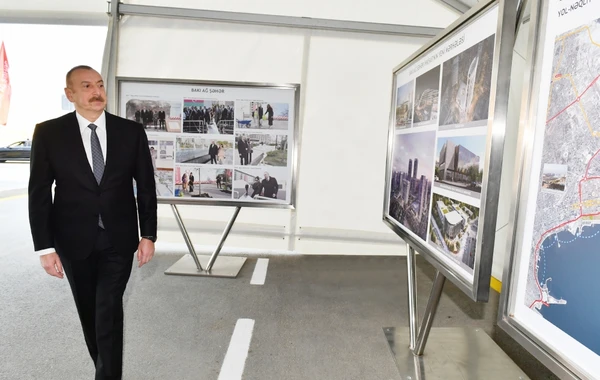 Prezident Bakı Ağ Şəhərdə görülən işlərlə tanış olub - FOTO - YENİLƏNİB