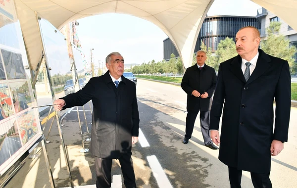 Prezident Bakı Ağ Şəhərdə görülən işlərlə tanış olub - FOTO - YENİLƏNİB