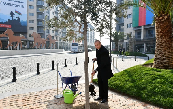 Prezident Bakı Ağ Şəhərdə görülən işlərlə tanış olub - FOTO - YENİLƏNİB
