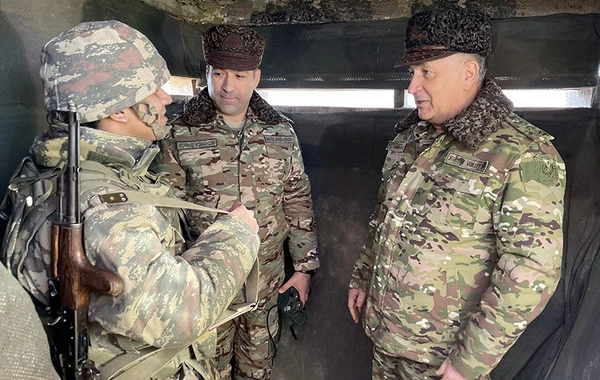 Начальник Генштаба побывал в воинских частях, дислоцированных на освобожденных территориях – ФОТО
