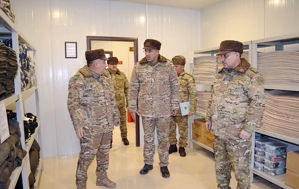 Laçında yeni hərbi obyektlər istifadəyə verilib - FOTO/VİDEO
