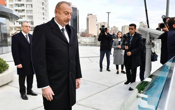Президент Ильхам Алиев на открытии второй части Центрального парка в Баку - ОБНОВЛЕНО + ФОТО