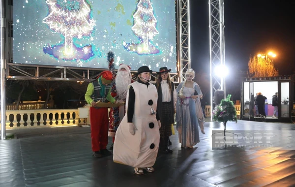 Bakı Yeni ili qarşılamağa hazırdır - FOTO