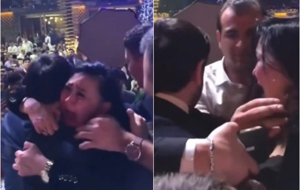 Üzeyir Mehdizadənin FANATI ONA GƏRGİN ANLAR YAŞATDI - VİDEO